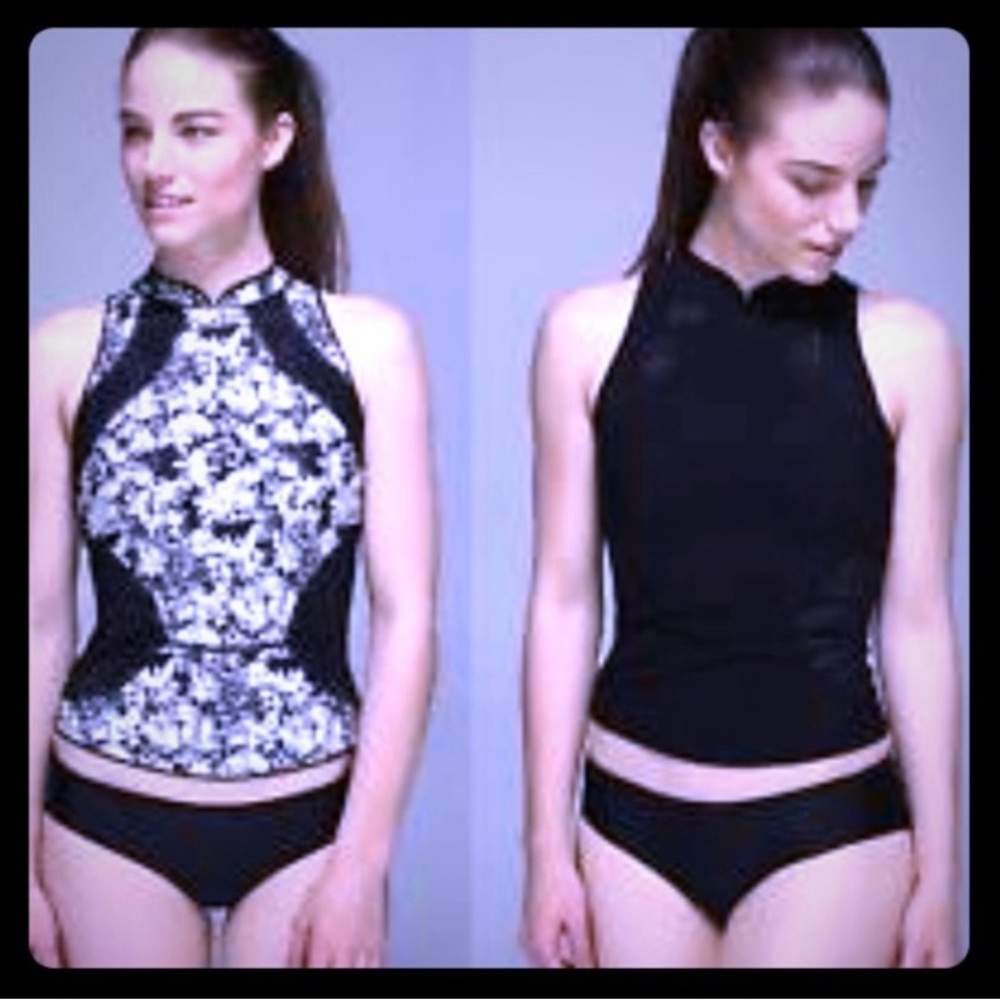 Lululemon  Reversible Crosscourt Petal Rashie Gard